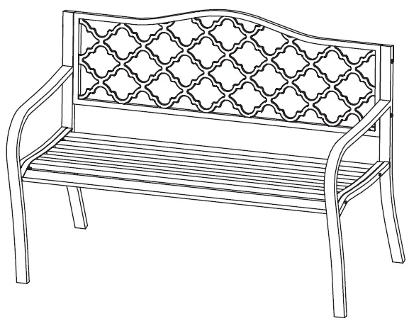 WINSTON-PORTER-Y000333-Emiliyana-Steel-Garden-Bench-PRODUCT