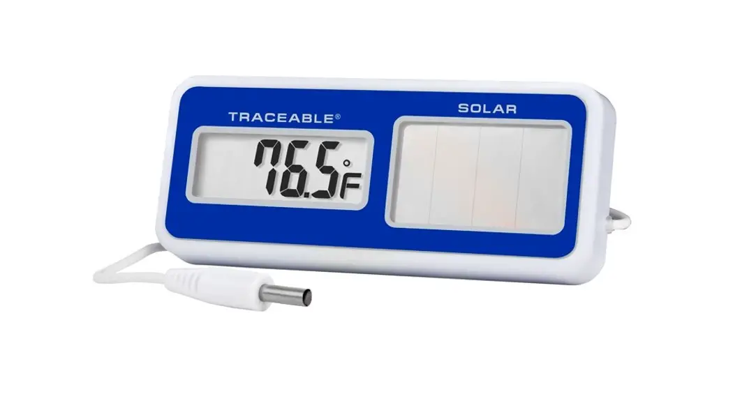 Traceable Solar-powered Thermometer Instructions Traceable Solar-powered Thermometer Instructions