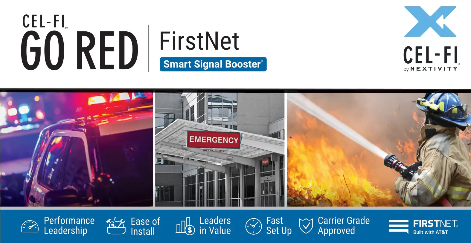 NEXTIVITY G32-12-14X Indoor-Outdoor Smart Signal Booster Instructions