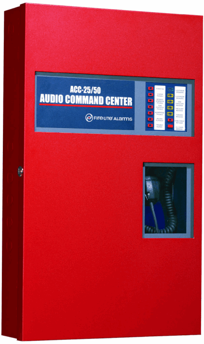 Fire LITe Alarms ACC 25 50 Voice Evacuation Control Panel