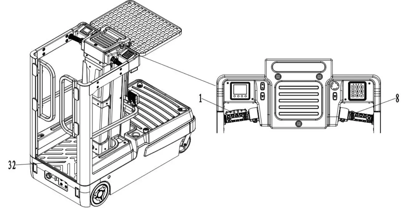 NOBLELIFT OPH01 01E Mobile Elevating Work Platform 17