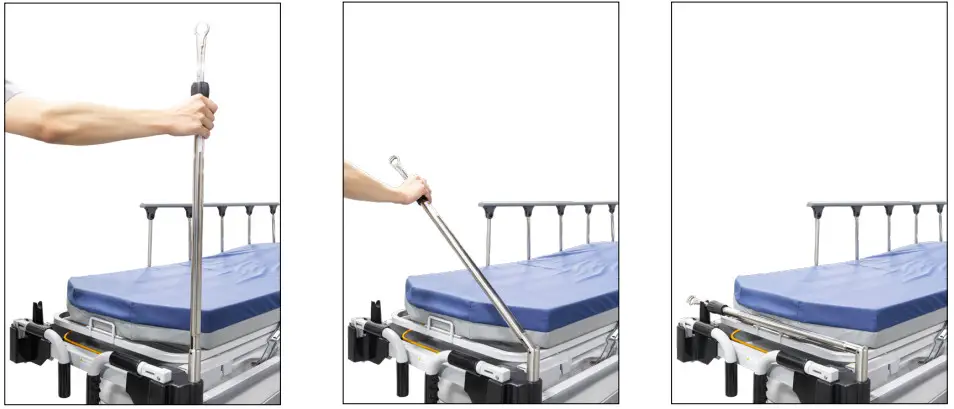 Amico S-H-300 Hydraulic Patient Transfer Stretcher - bate 13