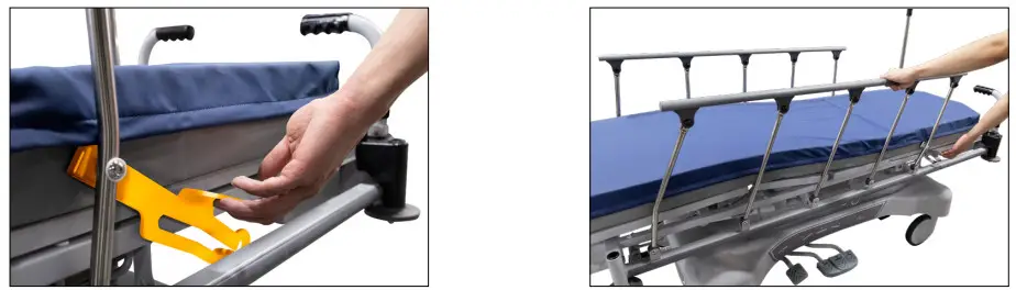 Amico S-H-300 Hydraulic Patient Transfer Stretcher - bate 2