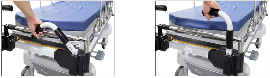 Amico S-H-300 Hydraulic Patient Transfer Stretcher - bate 4