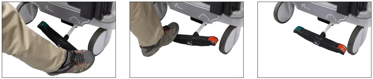 Amico S-H-300 Hydraulic Patient Transfer Stretcher - bate 5