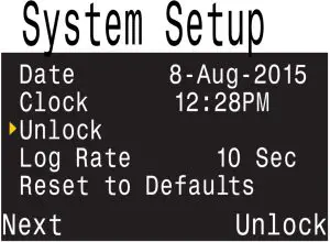 System Setup