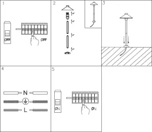 lamp post installation