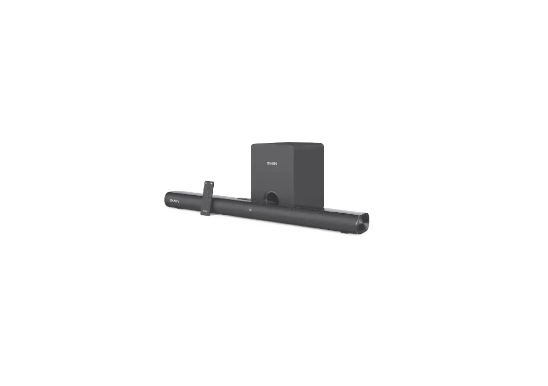 Sven Sb-2150a Soundbar With Wireless Subwoofer User Manual