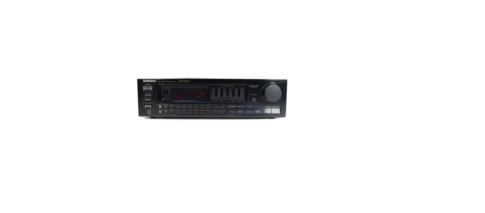 Pioneer Vsx-3300, Vsx-3300s Audio/ Video Stereo Receiver Operating Instruction Manual Pioneer Vsx-3300, Vsx-3300s Audio/ Video Stereo Receiver Operating Instruction Manual