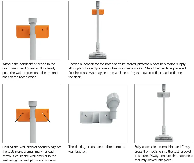 ATTACHING THE WALL MOUNT