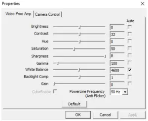 ArduCam B0203 USB Wide Angle WDR Camera Module - Windows demo