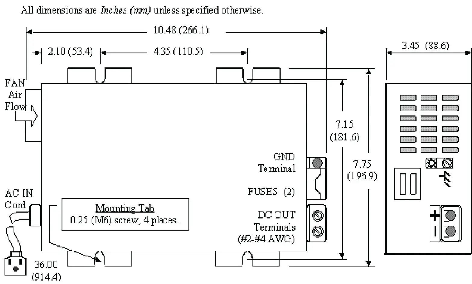 DOMETIC GPC-35-MAX Smart Battery Charger-INSTALLATION