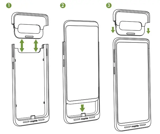 mophie SGS10 Juice Pack Made for Samsung Galaxy S10- battery case