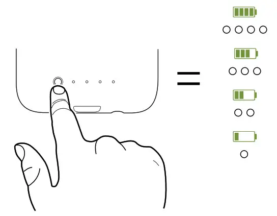 mophie SGS10 Juice Pack Made for Samsung Galaxy S10- charging status