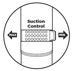 Shark NZ801UK Series Anti hair Wrap Upright Vacuum Cleaner - Suction Control