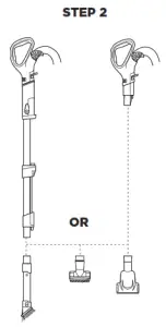 Shark NZ801UK Series Anti hair Wrap Upright Vacuum Cleaner - desired tool