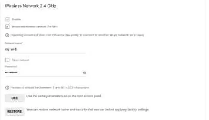 D-Link DIR-822 AC1200 Wave 2 WiFi Router - restore the parameters