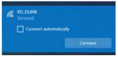 D-Link DIR-822 AC1200 Wave 2 WiFi Router - select the wireless network DIR-822