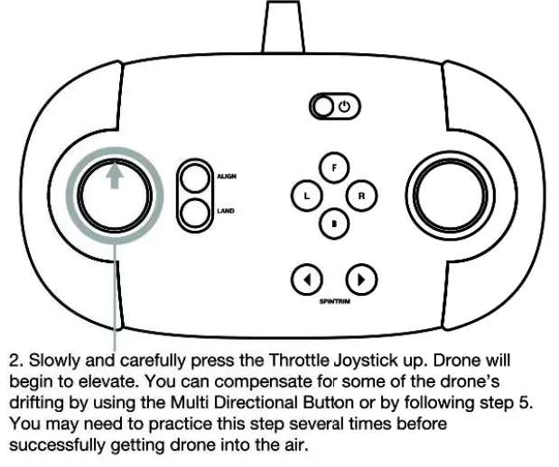 SHARPER IMAGE SY20B24GA Drone 7 inch Flying Car-10