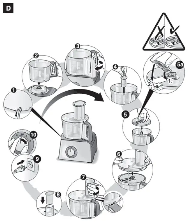 BOSCH MCM40 Compact Food Processor fig4