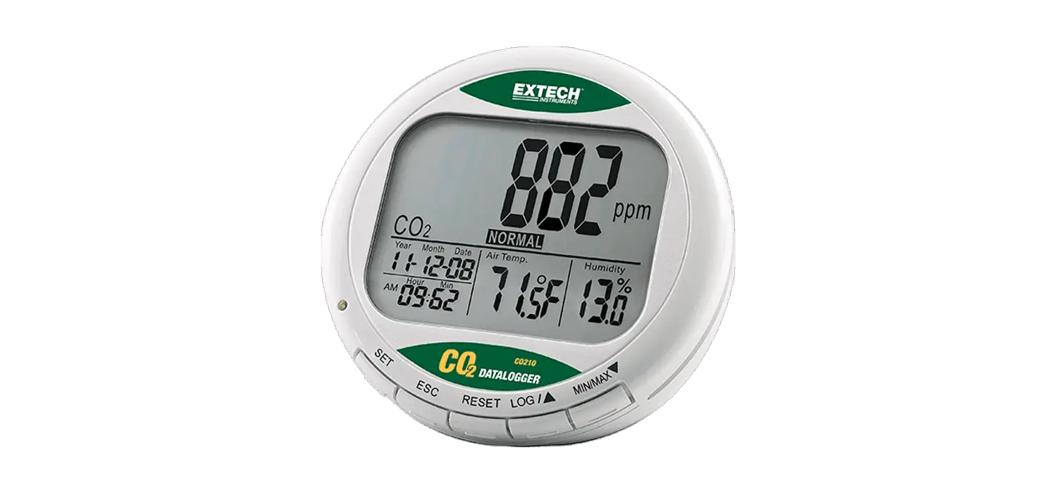Extech Co210 Co2 Monitor And Datalogger User Manual