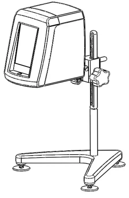 PCE RVI 2 Digital Display Viscometer fig1