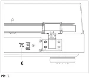 Dual CS 618 Q Hi Fi Turntable with Direct Drive - figure 12