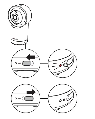 vtech RM5766-2HD 5 Inch Smart Wi-Fi 2K Pan and Tilt Monitor-9