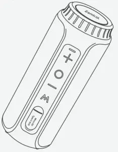 Zamkol ZK202 Wireless Stereo Speaker