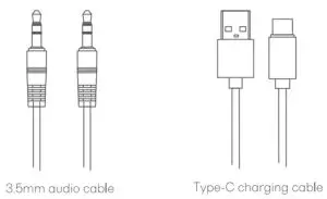 Zamkol ZK202 Wireless Stereo Speaker - Accessories