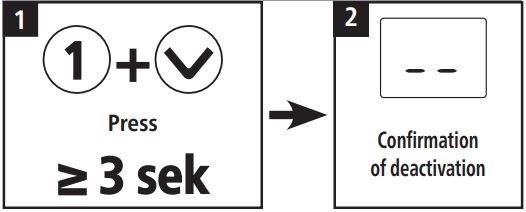 CLAGE CEX E Compact Instant Water Heater - Temperature limit of