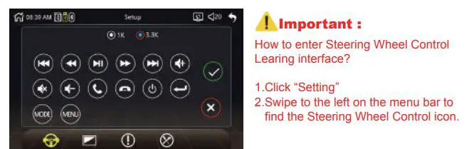 HiEHA CP7-9 Upgraded 7 Inch Standard Car Stereo User Manual - Audio Settings