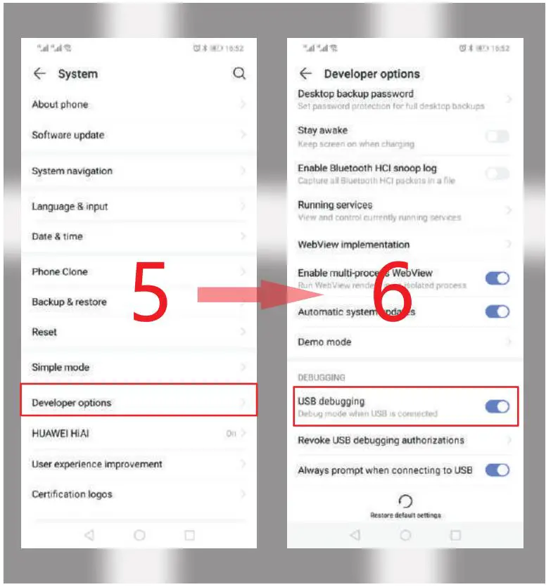 HiEHA CP7-9 Upgraded 7 Inch Standard Car Stereo User Manual - Go back to the system interface
