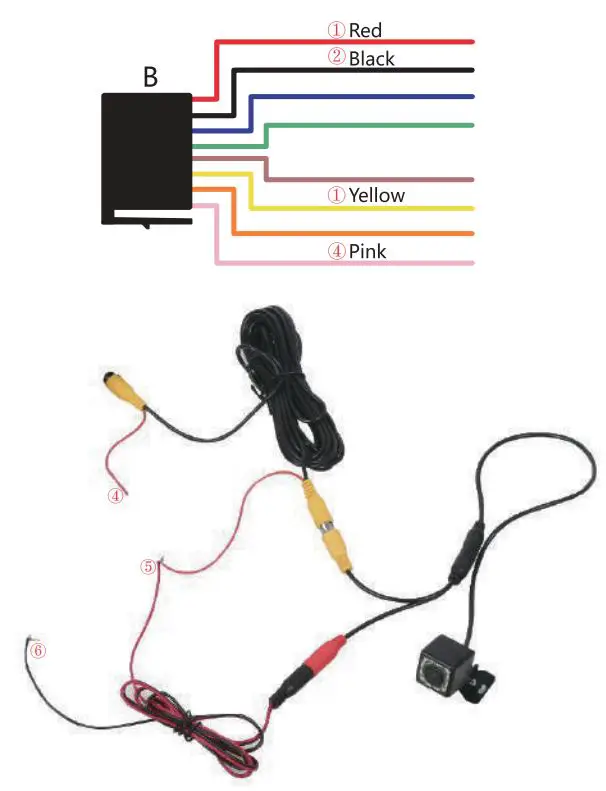 HiEHA CP7-9 Upgraded 7 Inch Standard Car Stereo User Manual - Test rear view camera