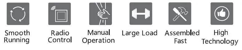 Home2Link Motorized Curtain Track Smart Curtain Motor fig-1