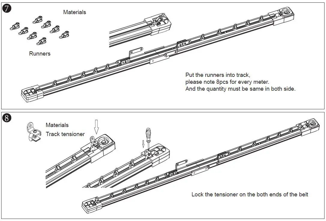 Home2Link Motorized Curtain Track Smart Curtain Motor fig-14