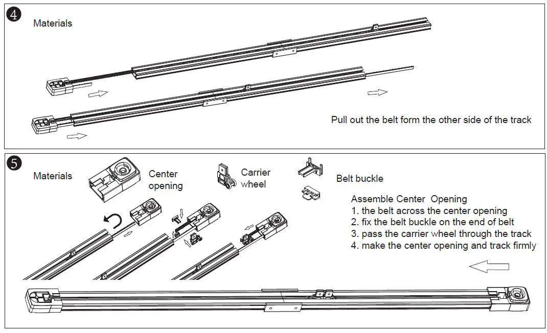 Home2Link Motorized Curtain Track Smart Curtain Motor fig-19