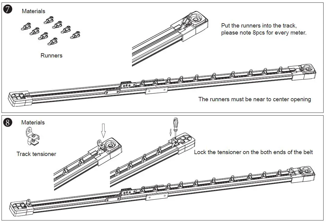 Home2Link Motorized Curtain Track Smart Curtain Motor fig-21