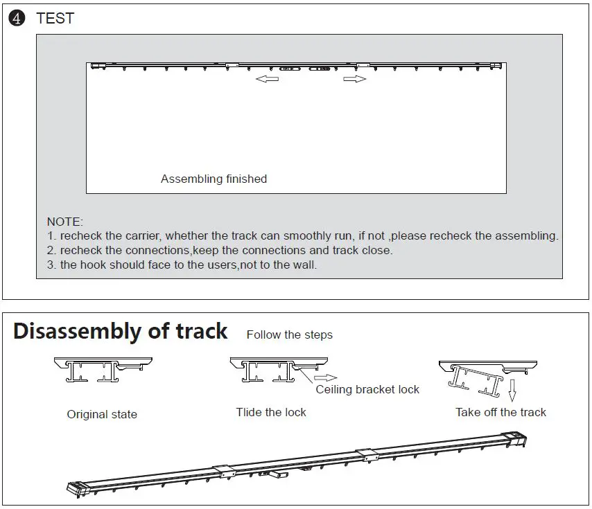 Home2Link Motorized Curtain Track Smart Curtain Motor fig-27