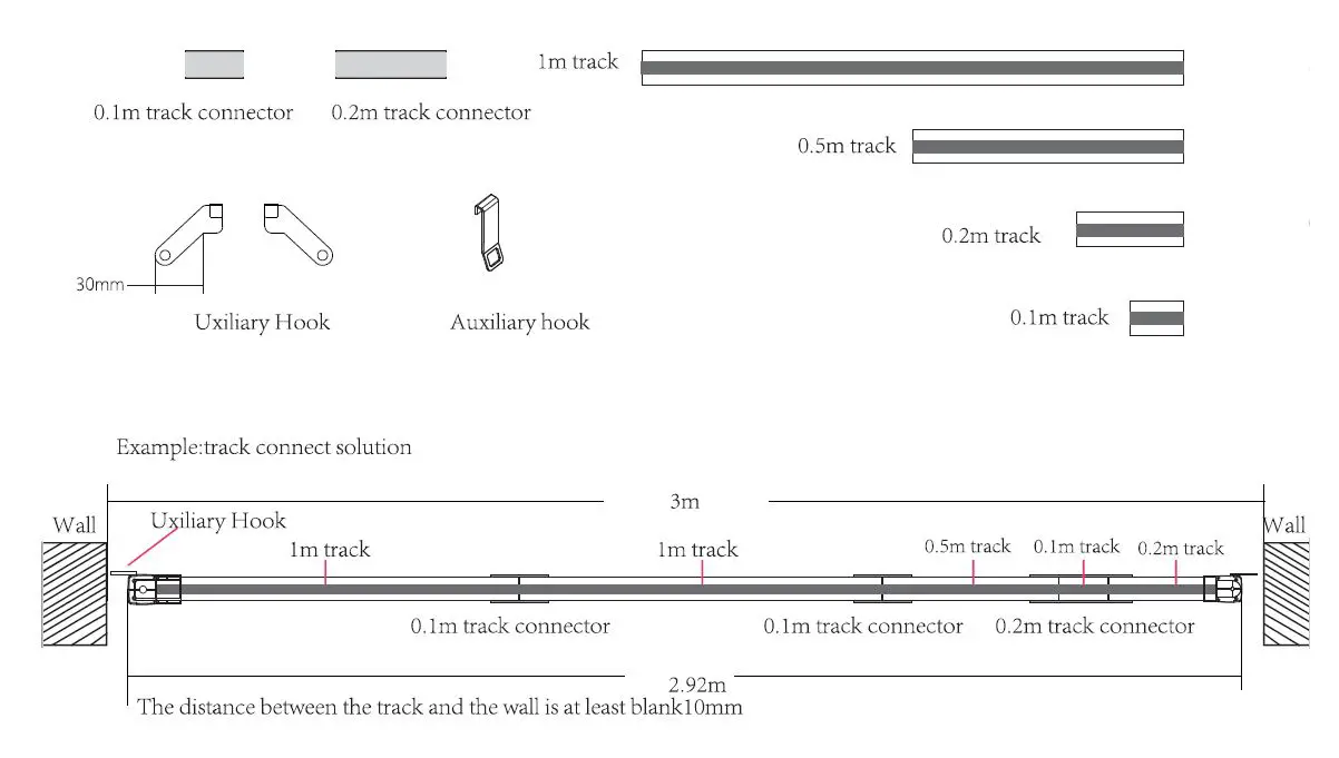 Home2Link Motorized Curtain Track Smart Curtain Motor fig-4