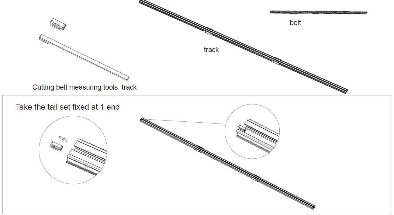 Home2Link Motorized Curtain Track Smart Curtain Motor fig-7