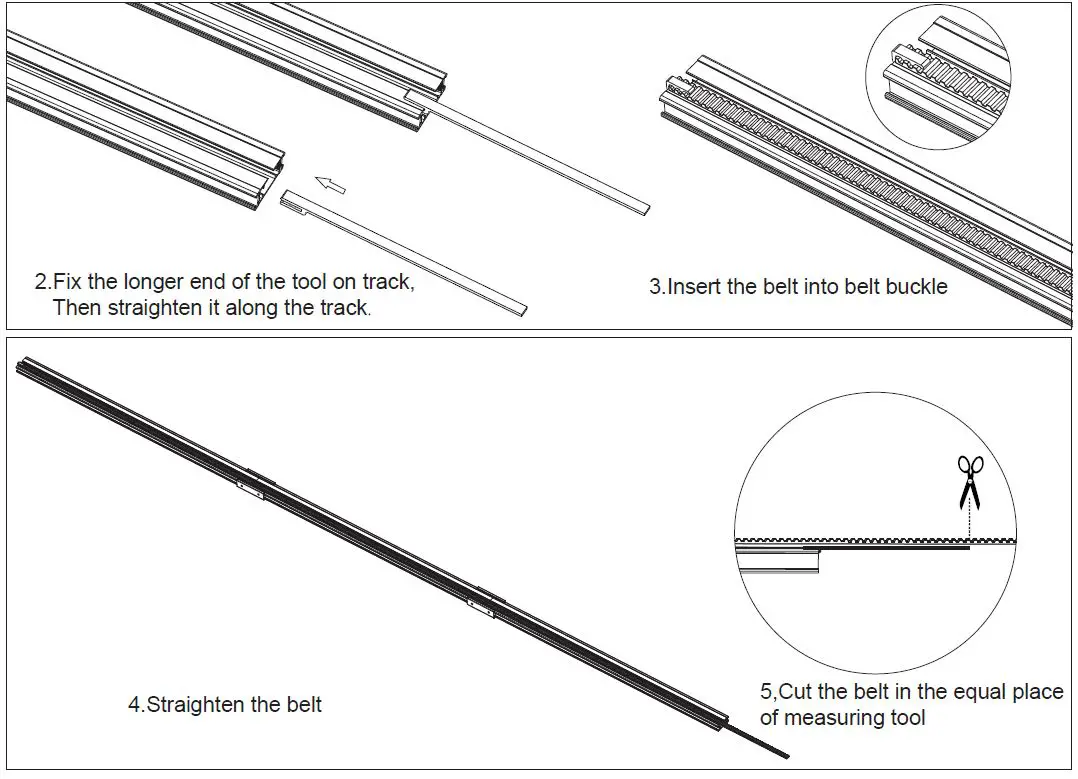 Home2Link Motorized Curtain Track Smart Curtain Motor fig-8
