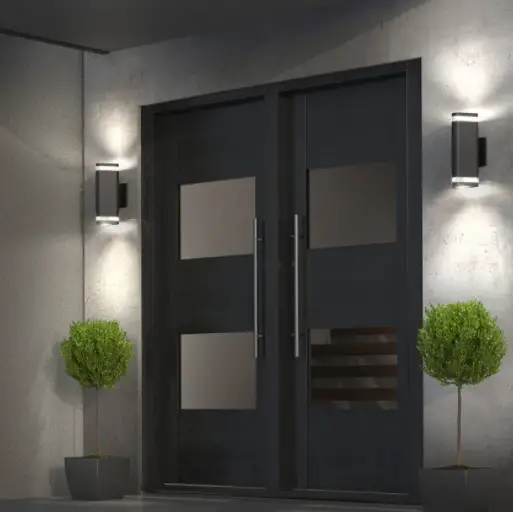 artika SCIN-TG-MB Trygon Integrated Outdoor Wall Light