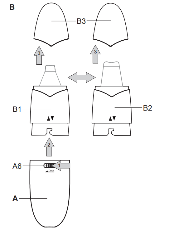 eta Fenité Sonic Clean Cosmetic Ultrasonic Spatula - fig 1