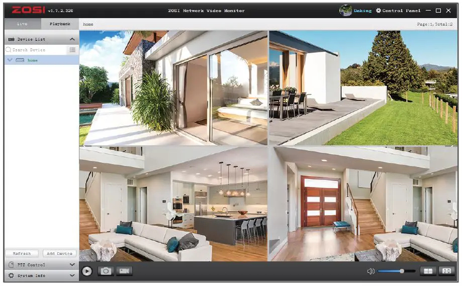 ZOSI 8EN-2615W8-20-US 8CH 5MP PoE Home Security Cameras System-10