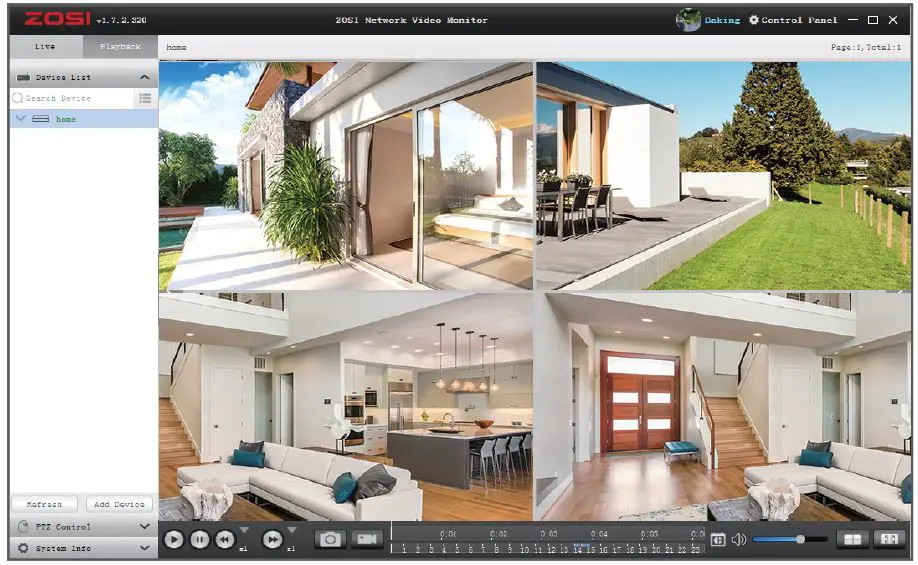 ZOSI 8EN-2615W8-20-US 8CH 5MP PoE Home Security Cameras System-11