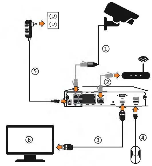 ZOSI 8EN-2615W8-20-US 8CH 5MP PoE Home Security Cameras System-3