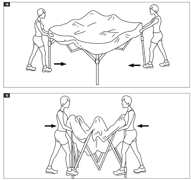 Axley 013759 Pop UP Tent- 14