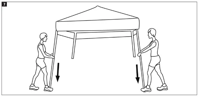 Axley 013759 Pop UP Tent- 7