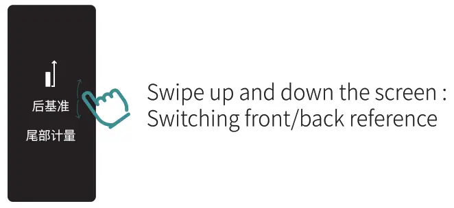 Xiaomi LS5 MiHome Duka Laser Meter with Touch OLED Display - switching